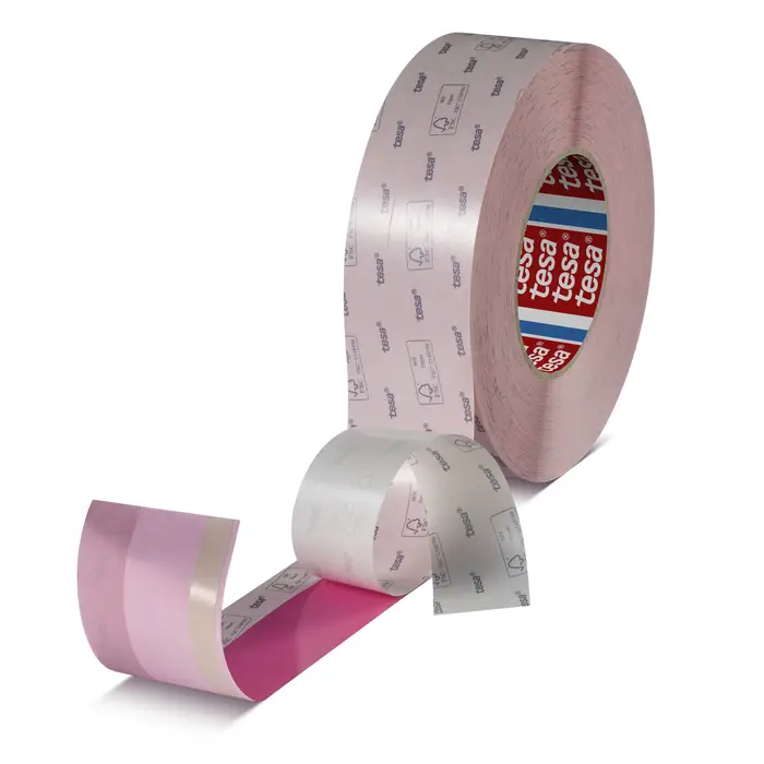 tesa EasySplice 51910 FilmLine, 50m x 50mm, pink, 120µm