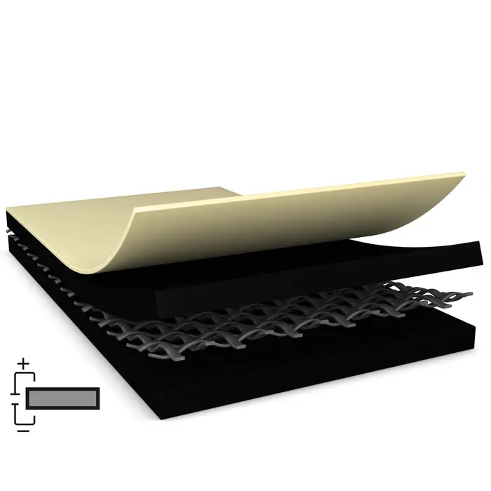 tesa 60374, 50m x 1040mm, schwarz, 100µm