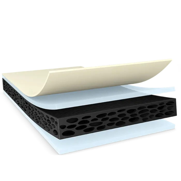 tesa 64908, 50m x 1360mm, schwarz, 800µm