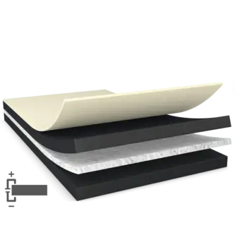 tesa 60372 - 100 m x 1 040 mm - schwarz