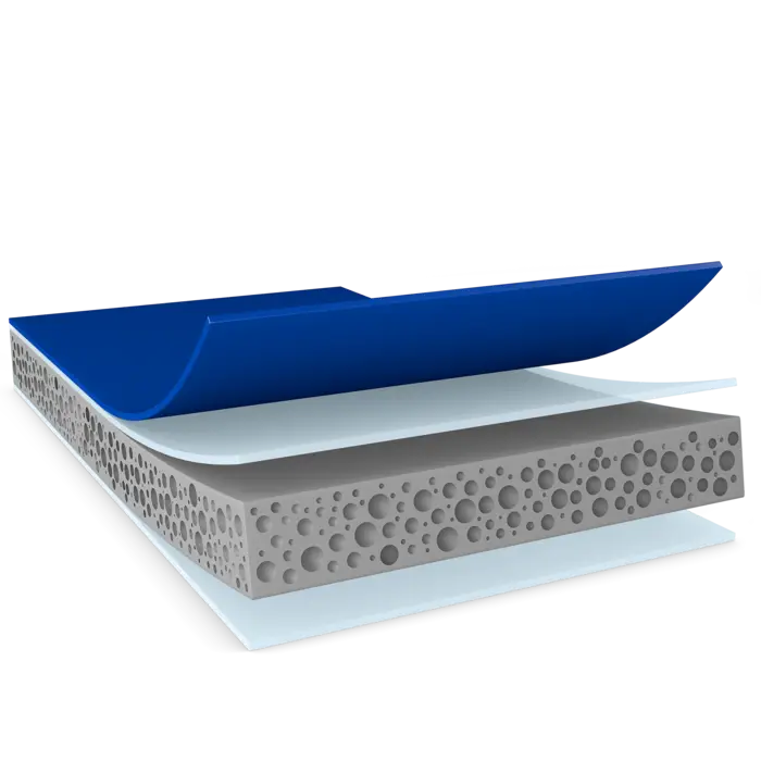 tesa 77811, 132m x 900mm, grau, 1100µm