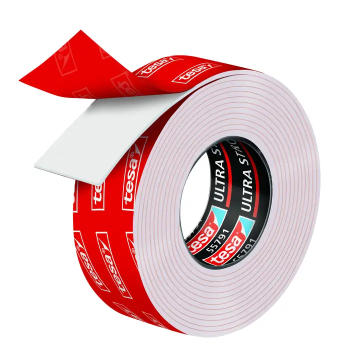 tesa doppelseitiges Montageband ULTRA STRONG, 1,5m x 19mm, 1100µm