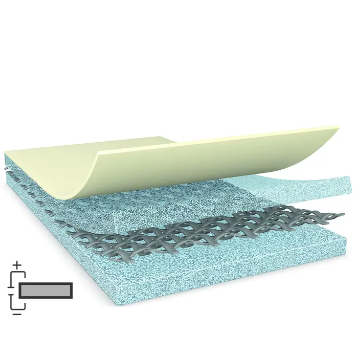 tesa 60257, 50m x 1040mm, schwarz, 250µm