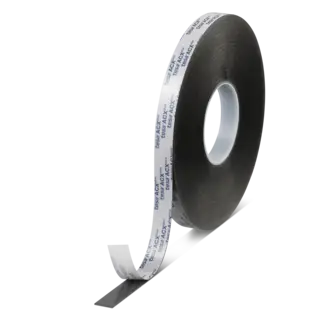 tesa ACXplus 7074 - 25m x 19mm - schwarz - Abd. blau