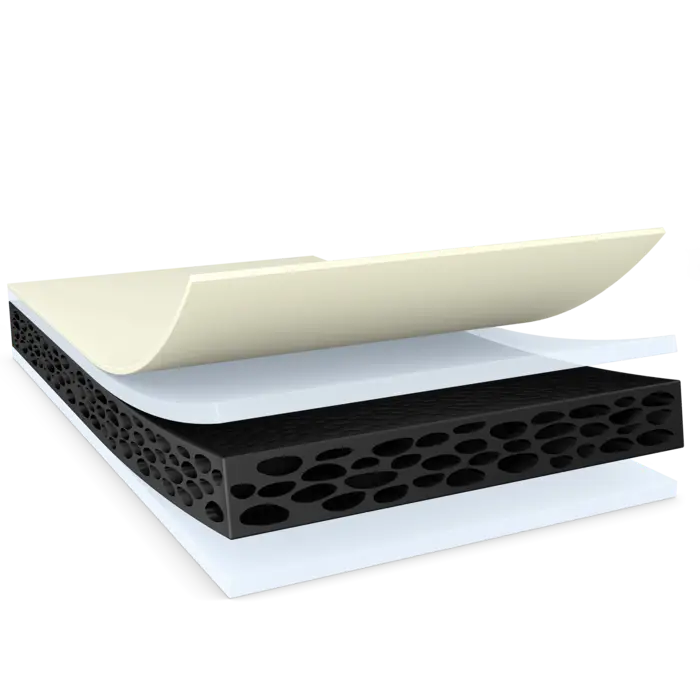 tesa 64912, 50m x 1360mm, schwarz, 1200µm